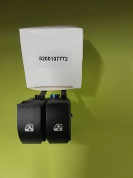 Кнопка склопідйомника ліва подвійна (водійська) RENAULT MEGANE II 8200107772 8200107772 фото